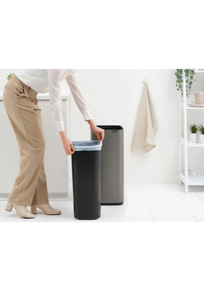 Brabantia Bo Platınum Dokunmatik Çöp Kutusu 30lt Platin