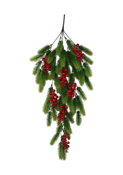 Yapay Çiçek Sarkan Kokina Çam Yapraklı 70*30cm