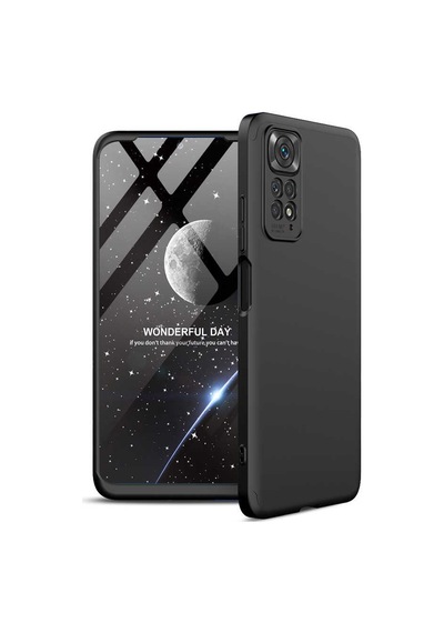 Xiaomi Redmi Note 11s Global Kılıf Zore Ays Kapak Siyah