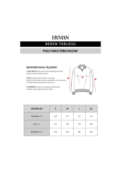 Erkek Polo Yaka Fitilli Oversize Triko Kazak Lacivert