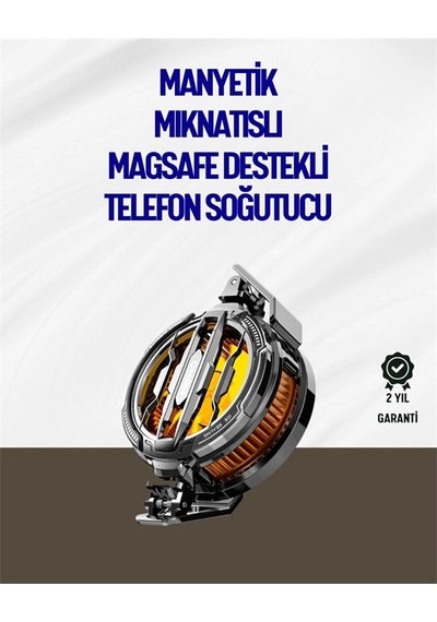 Mıknatıslı Ve Atlı Montajlı Soğutucu Fan Her Cihaza Uyumlu Led Göstergeli