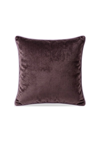 "grida" Kadife Dokulu Kırlent Kılıfları - 45x45 Mürdüm