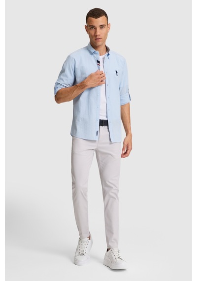 U.S. Polo Assn. U.s. Polo Assn. Erkek Açık Mavi Gömlek Basic 50324638-vr003 Acık Mavı U.S. Polo Assn. U.s. Polo Assn. Erkek Açık Mavi Gömlek Basic 50324638-vr003 Acık Mavı
