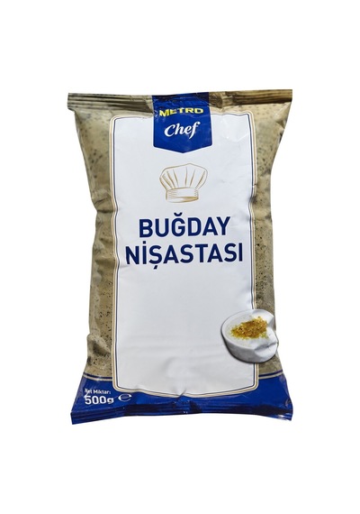 Metro Chef Buğday Nişastası 500 G - Hamur İşleri İçin İdeal 6'li Avantaj Paketi - 6 Adet Tarı