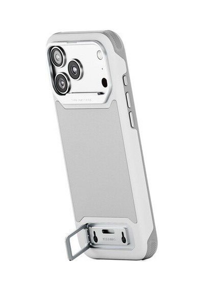 Khronos Lite Apple iPhone Uyumlu 17 Pro Max Case Light Gray