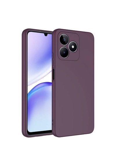 Adige Realme C53 Kılıf Lansman İçi Kadife Silikon