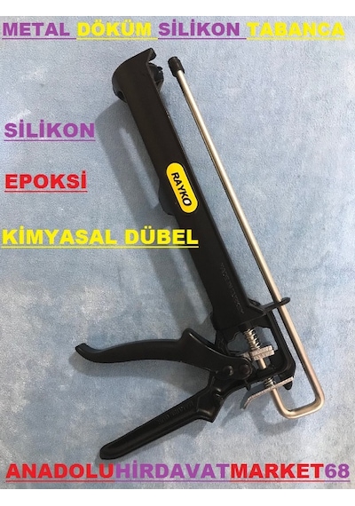 Rayko Kimyasal Dübel Tabancası Ve Silikon Tabancası Metal