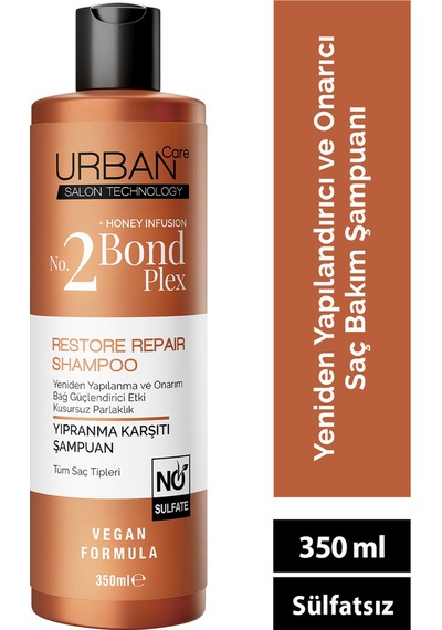 No.2 Bond Plex Restore Repair Yıpranma Karşıtı Saç Bakım Şampuanı 350 Ml-sülfatsız