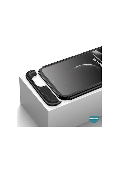 Microsonic Xiaomi Redmi Note 10S Kılıf Double Dip 360 Protective