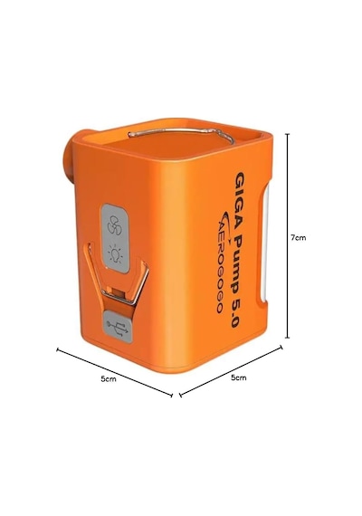Aerogogo Gıga Pump 5.0 / Ultra Hızlı Şişirme &amp Vakum Pompası, Led Işıklı 260 L/dk, 5 Kpa Diğer
