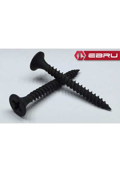 Ebru Sık Dişli Alçıpan Vidası - 3,5x25 - 100 Adet Diğer