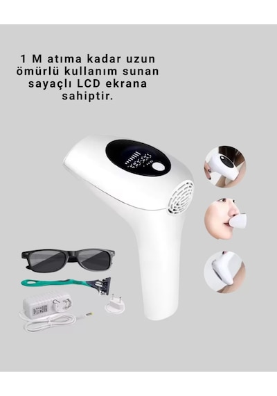 Ipl Lazer Epilasyon Aleti 5 Kademeli Güç Ayarlı Mh-hs7708-3515