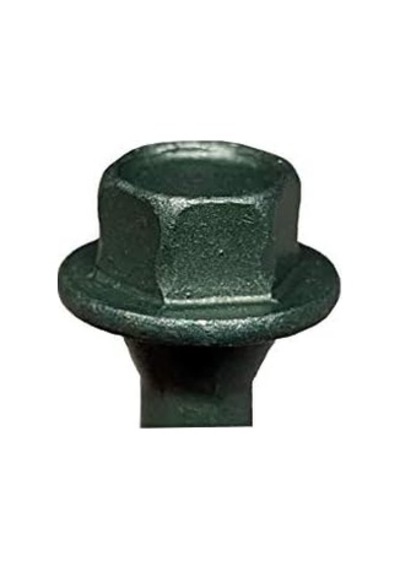 Hard-to-find Fastener 014973266578 Altıgen Başlı Kereste Vidaları, 1/4 X 6, Parça-50, Yeşil
