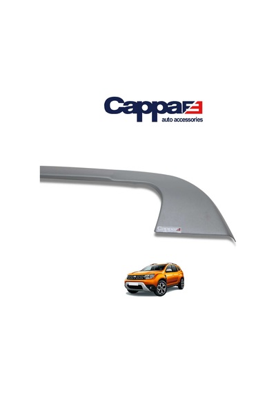 Cappafe Dacia Duster Ön Tampon Difüzör Mat Gri 2018 Ve  Üzeri