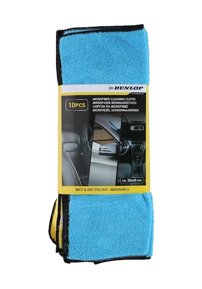 Dunlop Dun119 Islak & Kuru Temizlik Bezi 35x40 Cm 10 Parça 300 G/m²
