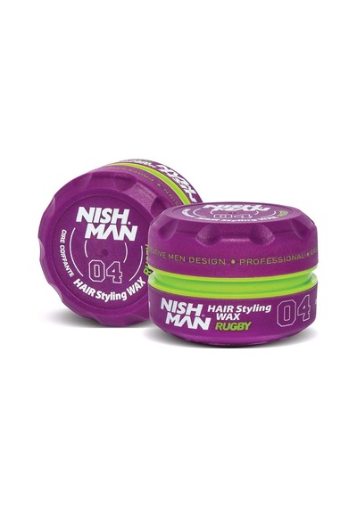 Saç Şekillendirici Wax 04 Rugby, 150 Ml Tüm Saç Tipleri Ekstra Güçlü, Islak Ve Parlak Görünüm