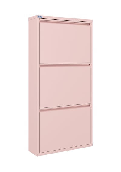 Ceha 3'lü Metal Ayakkabılık - Toz Pembe/blush K.AYK-3/M3885