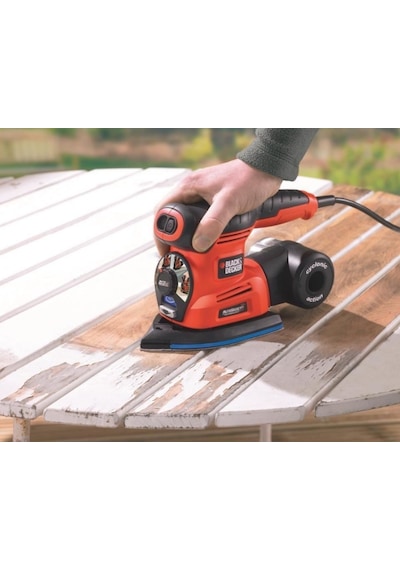 Black+Decker KA280K-QS 220 W Çok Amaçlı Zımpara + 19 Aksesuar Black+Decker KA280K-QS 220 W Çok Amaçlı Zımpara + 19 Aksesuar