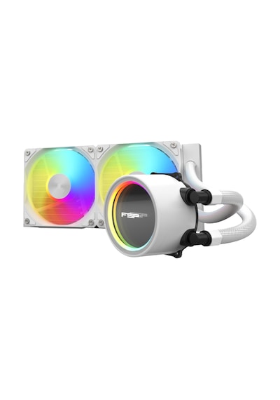 Fsp Ae24 Argb Aıo 240mm Beyaz Islemci Sivi Sogutucu