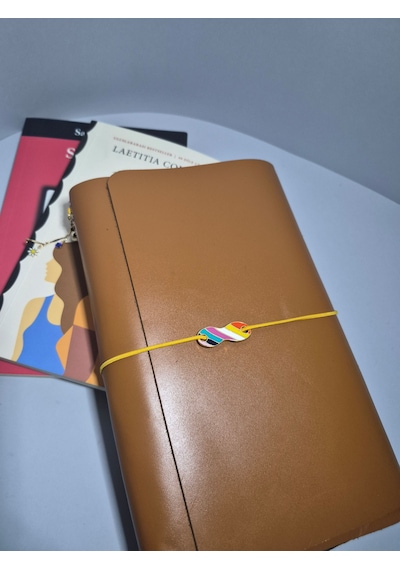 Gogo Hakiki Deri Travel Notebook Defter Kılıfı Style 1