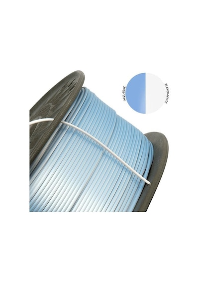 Winkle Pla Silk Multicolor Filament Blue Whıte 1.75mm 1 Kg