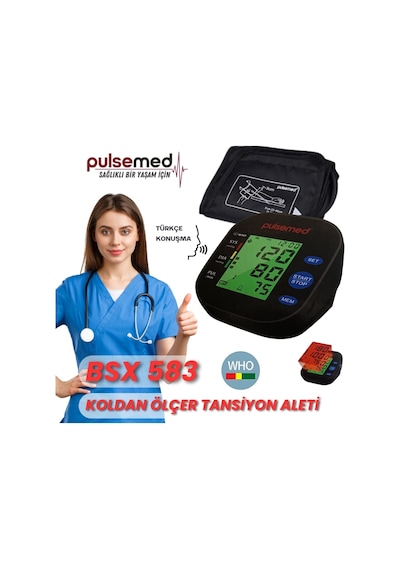 Kol Konuşan Tansiyon Aleti Pilli Dijital