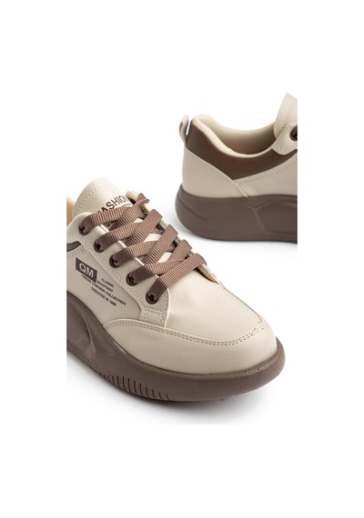 Suins Edla Model Günlük Kadın Spor Ayakkabı Sneaker Ten