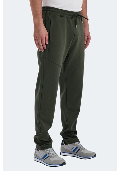 Slazenger Variable Erkek Cepli Haki Eşofman Altı Haki