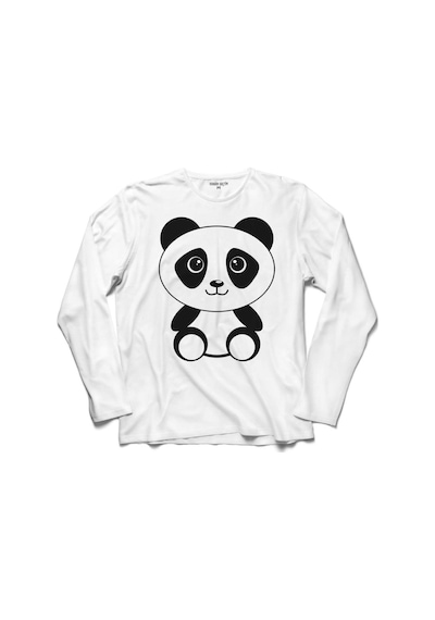 Panda Aşkı Heart Love Kalp Ayı Bear Uzun Kollu Tişört (518431166)