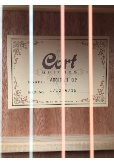 Cort AD810LH OP-Open Pore Solak Akustik Gitar