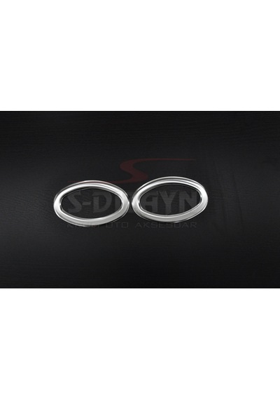 S-Dizayn Citroen C3 Krom Sinyal Çerçevesi 2 Prç 2002-2009