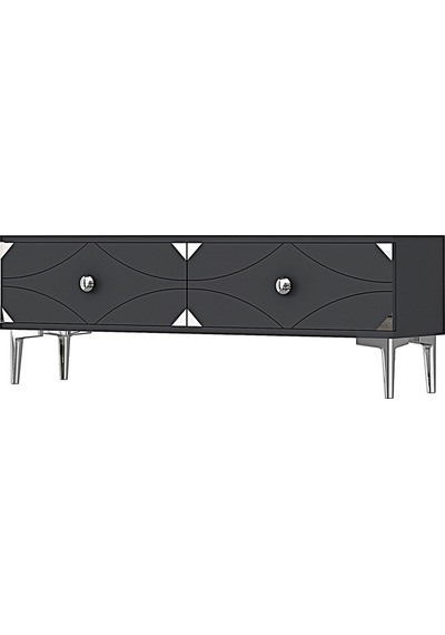 Tsa1297as Alfa Tv Sehpası Antrasit-silver 120cm