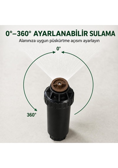 Lexroo Rain 14419 Bird Us-412 Uni-sprey Gövdesi, 30,5 Cm Büyük Vanlu, Ayarlanabilir 0 Standart