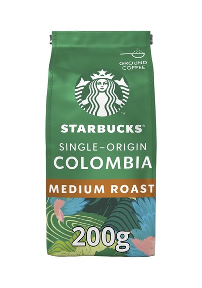 Starbucks Single Origin Colombia Öğütülmüş Kahve 200 G - 6 Adet Tarı