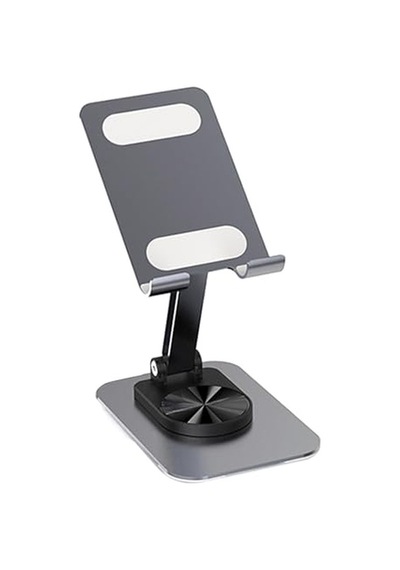 Telefon Standı Çok Yönlü 360 Dönebilen Metal Gövdeli Ayarlanır Ve Katlanır Masa Üstü Kullanımı Için Tüm
