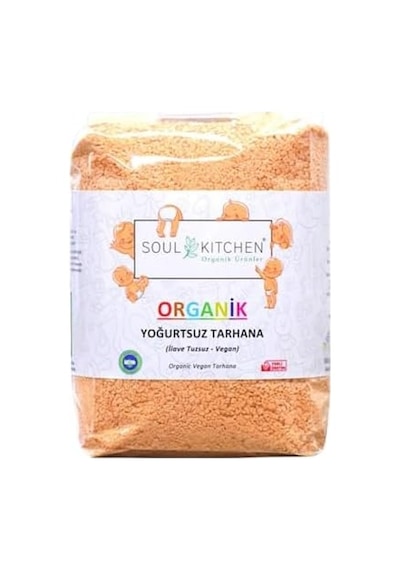 Organik Yoğurtsuz Tarhana 250gr Vegan İlave Tuzsuz