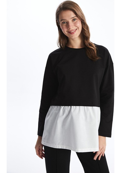 Lcwaıkıkı Maternity Siyah Sweatshirt