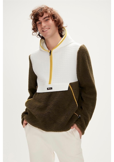 Bad Bear 23.02.29.007-c70 Leonard Half-zip Erkek Peluş Polar 001