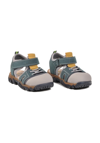 Arzen 26a78 B Mavi-hardal-sarı Erkek Çocuk Sandalet
