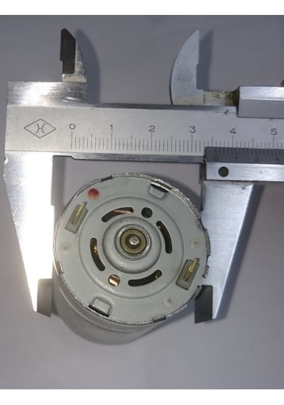 12V Dc 7500Rpm Uzun Milli Motor