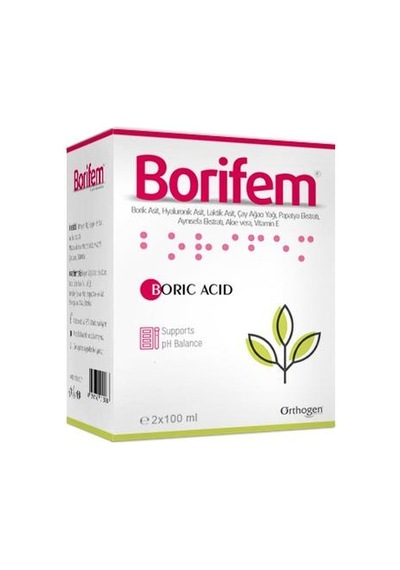 Borifem Vajinal Duş Jeli Vaginal Douche - 200ml 2x100ml Aplikatör