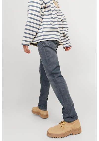 Jack & Jones Jjıglenn Erkek Slim Fit Jean Pantolon Jjıcon Jj 619 Noos Gri