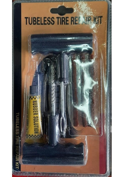 Tubeless Dış Lastik Tamir Kiti 3 Fitilli Lastik Tamir Seti
