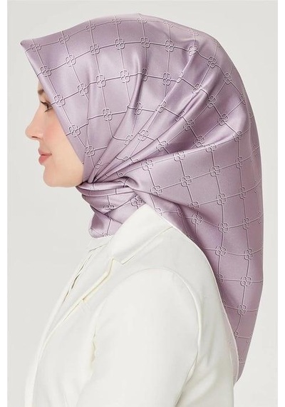 Armine İpek Eşarp Nostalji - 8555-29 Lavanta Twill Lavanta