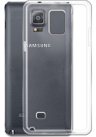 Kvy Samsung Galaxy Uyumlu Note 4 Kamera Korumalı Süper Silikon Kılıf