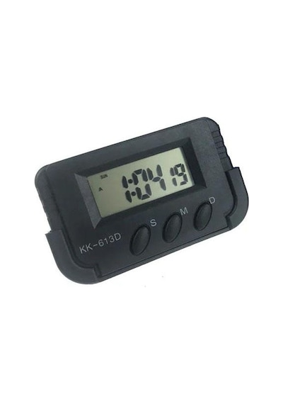 Kk-613d Dijital Küçük Masa Araba Saati Alarm Kronometre Öğrenci Saati