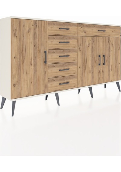 Arges Konsol 3 Raflı 6 Çekmeceli 3 Kapaklı 176x30x99 Aytaşı-çam Atlas Çam - Aytası Arges Konsol 3 Raflı 6 Çekmeceli 3 Kapaklı 176x30x99 Aytaşı-çam Atlas Çam - Aytası
