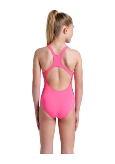 Arena G Team Swimsuit Swim Pro Solid Kids' Swimsuit Kız Çocuk Yüzücü Mayosu 004762908 Pembe
