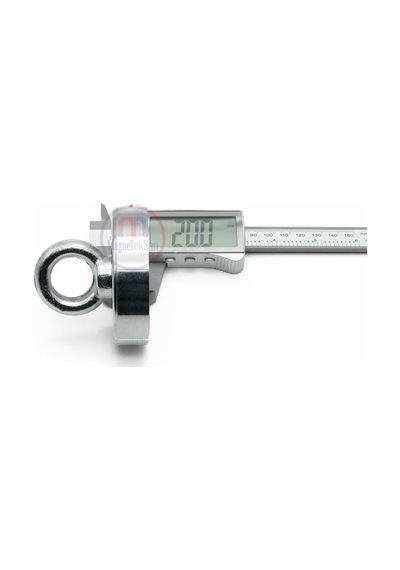 80mm Dev Deniz Mıknatısı - Fishing Magnet - Neodyum Daimi Çelik Mıknatıs - Halkalı Pot Mıknatıs - Nikel Kaplı