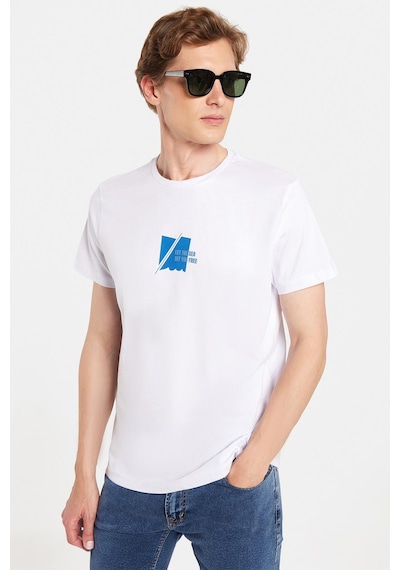 Tudors Erkek Slim Fit Dar Kesim %100 Pamuk Yumuşak Dokulu Baskılı Beyaz Bisiklet Yaka Tişört-33175 Beyaz Tudors Erkek Slim Fit Dar Kesim %100 Pamuk Yumuşak Dokulu Baskılı Beyaz Bisiklet Yaka Tişört-33175 Beyaz